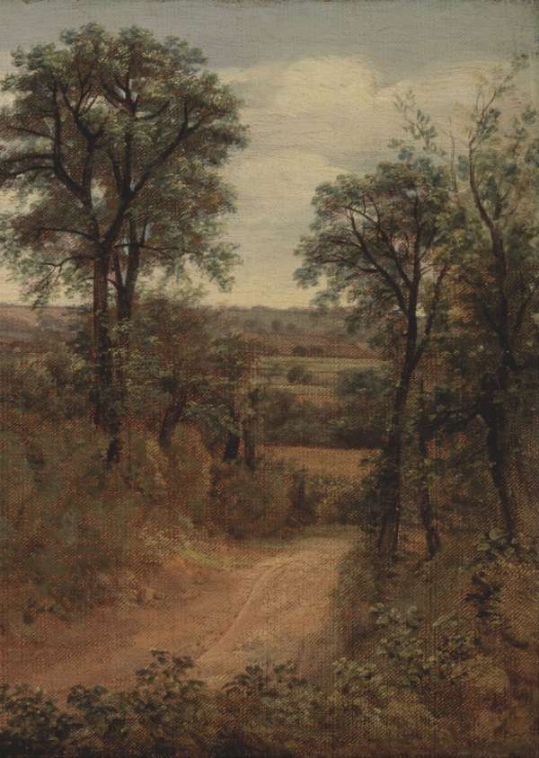 Lane near Dedham by John Constable